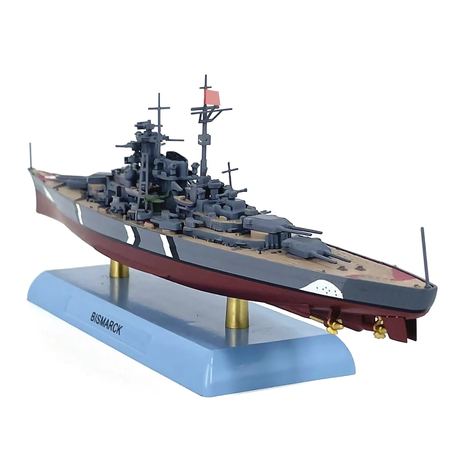 25cm Diecast Alloy 1/1000 Scale Wwii Bismarck Battleship Model Xmas