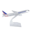 American B777 Model Plane 1:400 Alloy Simulation Airliner Aircraft