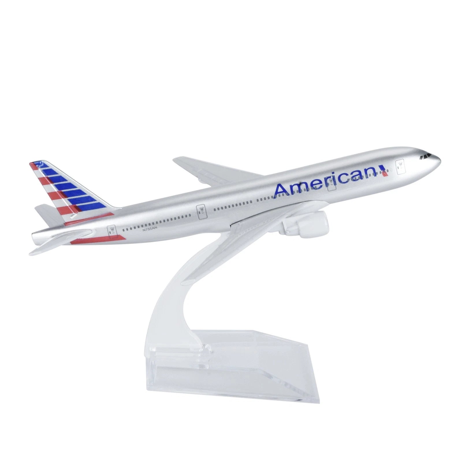 American B777 Model Plane 1:400 Alloy Simulation Airliner Aircraft