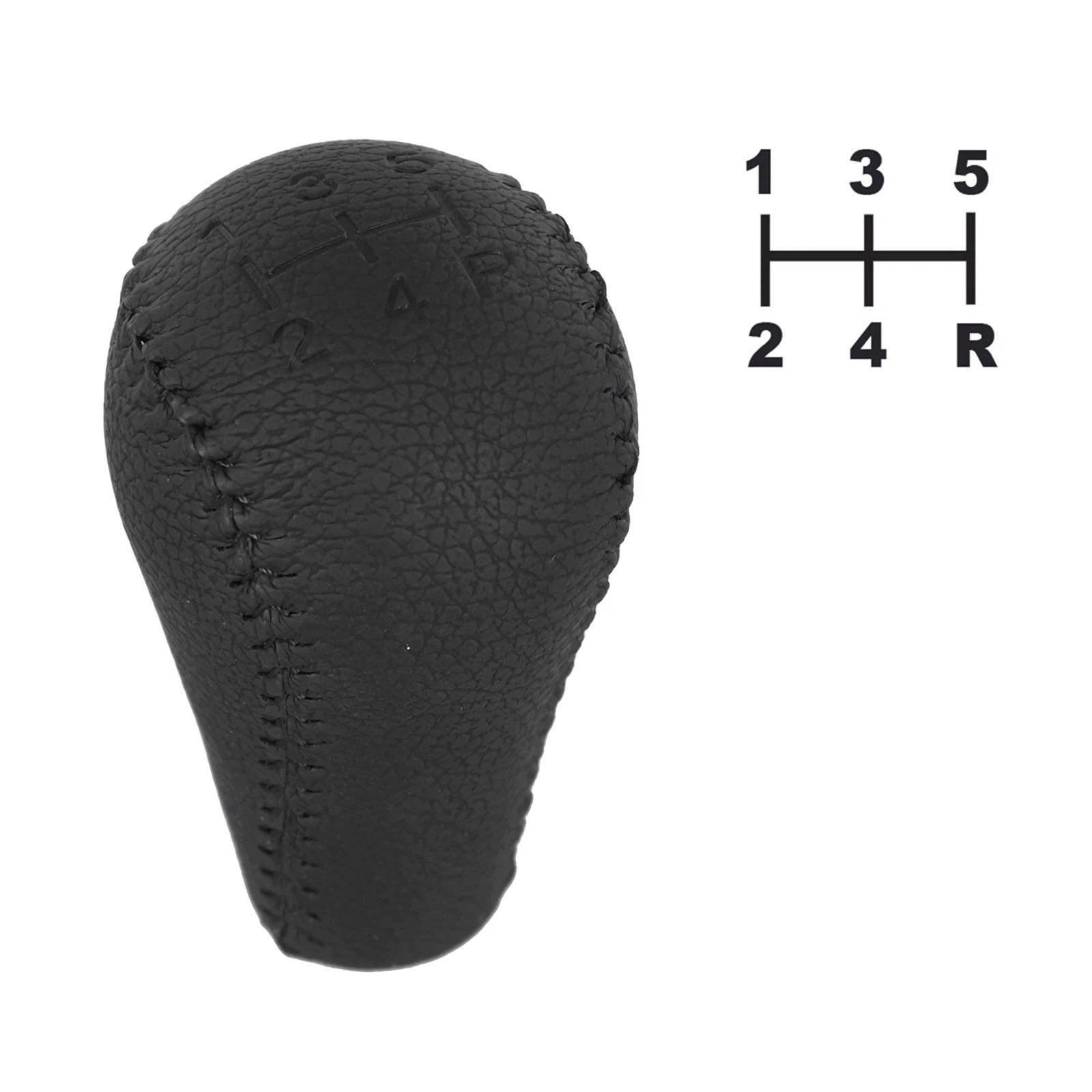 Leather Gear Shift Knob For Nissan For Patrol For Safari Y61 2004