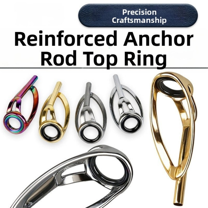 Fishing Rod Guide Ring Stainless Steel 0.73x0.32cm