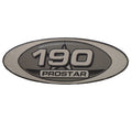 Raised Decal Mastercraft Boat ProStar 190 Silver Gray by Mastercraft