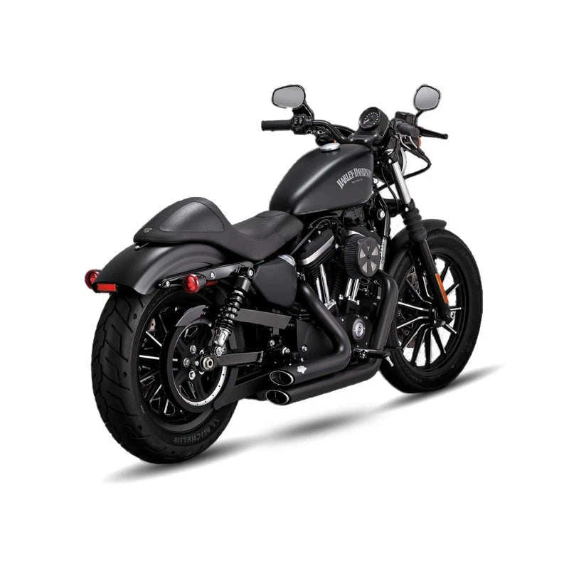 Vance & Hines Hd Sportster 14-22 Shortshots Staggered Black Full