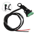 Green Momentary Open Switch For Motorcycle Horns | Hook & Hull Co