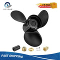13x19 Outboard Propeller For Mercury Mercruiser 40-140hp 15tooth Oem