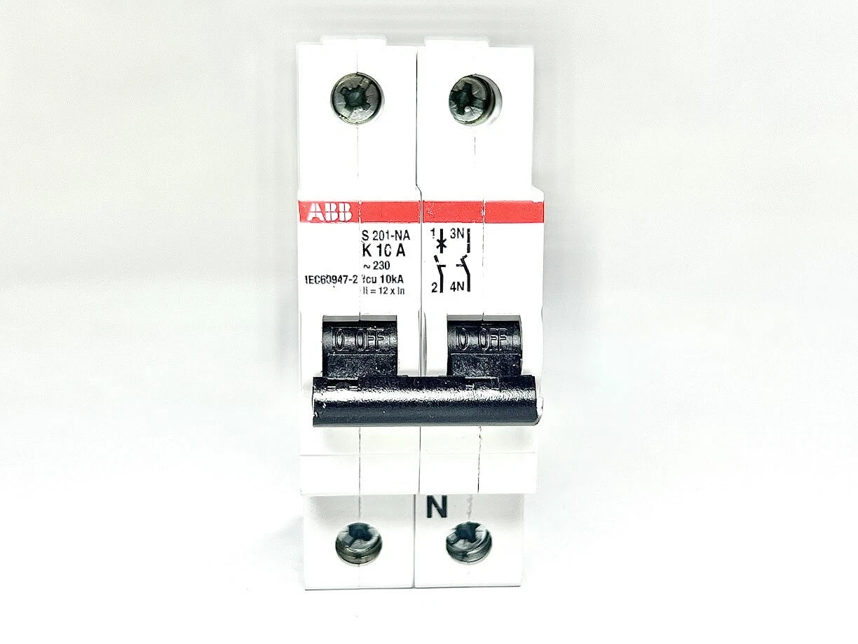 Abb, Iec 60947-2, S 201-na, Circuit Breaker, K 10a, Oem