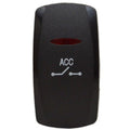 Switch Cover Plate Carling ACC Illuminated Black by Carling