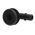 Flow Rite Elbow Thru Hull Fitting 3/4 Inch Black Plastic by Flow Rite