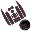 Anti-slip Gate Slot Cup Mat Door Groove Non-slip Pad Mats For Renault
