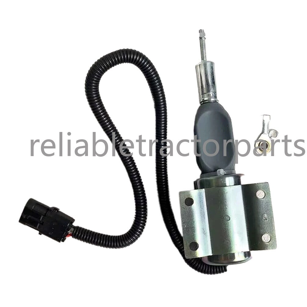 12V Fuel Stop Solenoid Assy 3930235 Sa-4348-12 For Cummins 6c 8.3l
