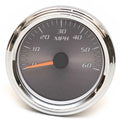 Yamaha Marine Boat Speedometer Gauge 111560-a | 3 1/4 Inch Silver