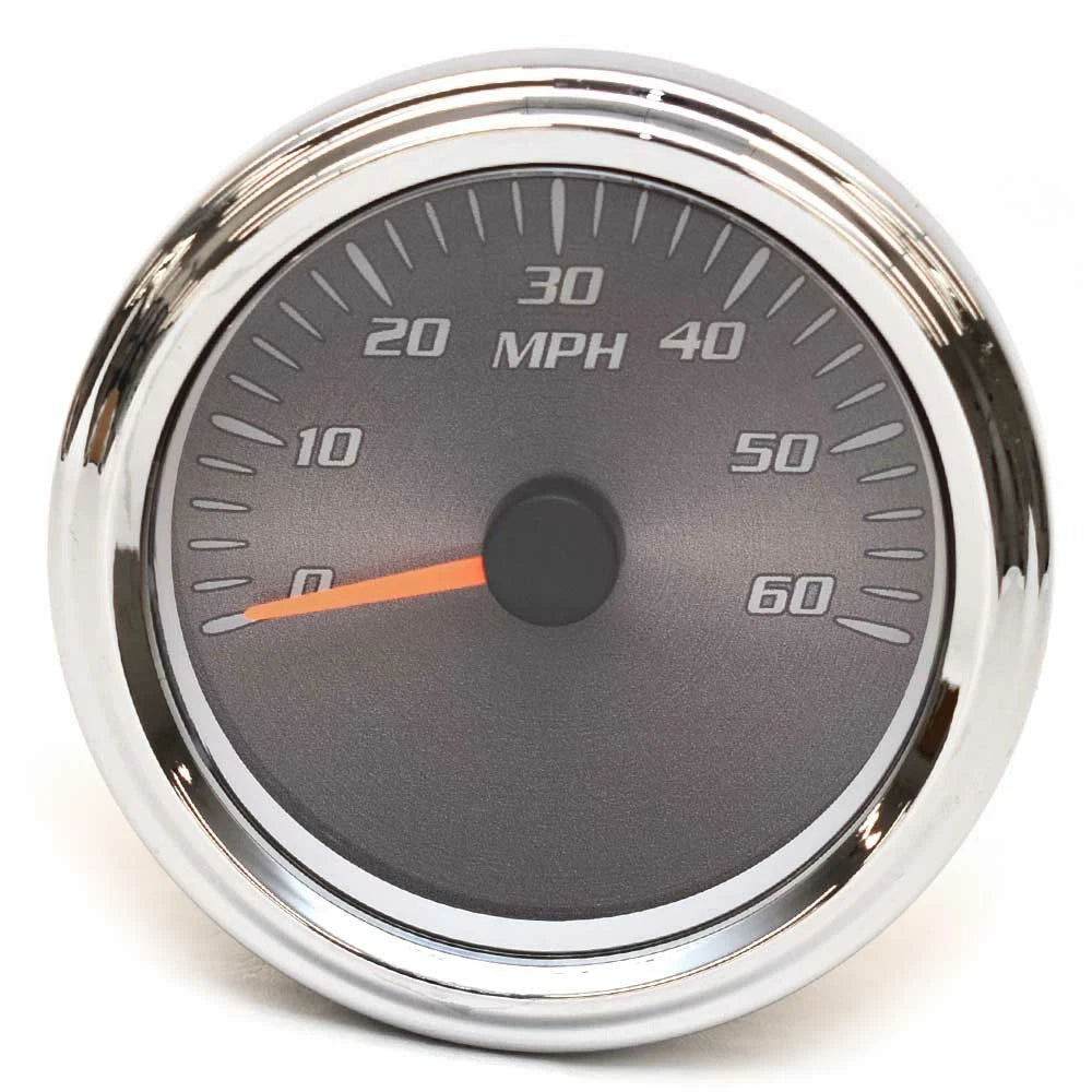 Yamaha Marine Boat Speedometer Gauge 111560-a | 3 1/4 Inch Silver
