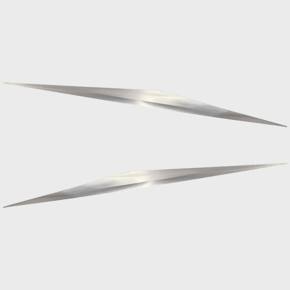 Excel Boat Graphic Decals EX200 Gray Stickers Set of 2 by Excel