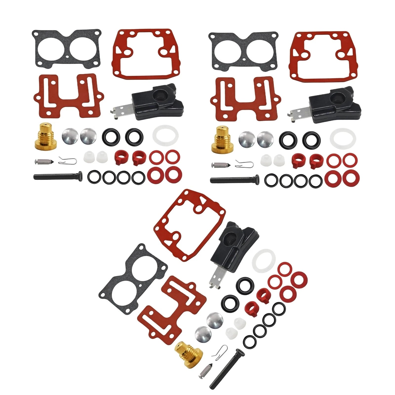 Carb Repair Kit for BRP/OMC Johnson Evinrude 3pcs