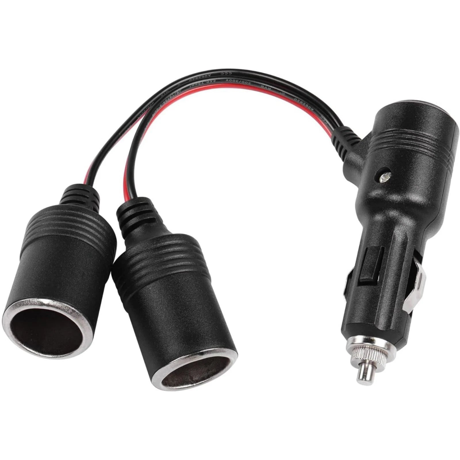 12 Volt/24volt Car Power Splitter Adapter Perfectly Fit For Gps, Dash