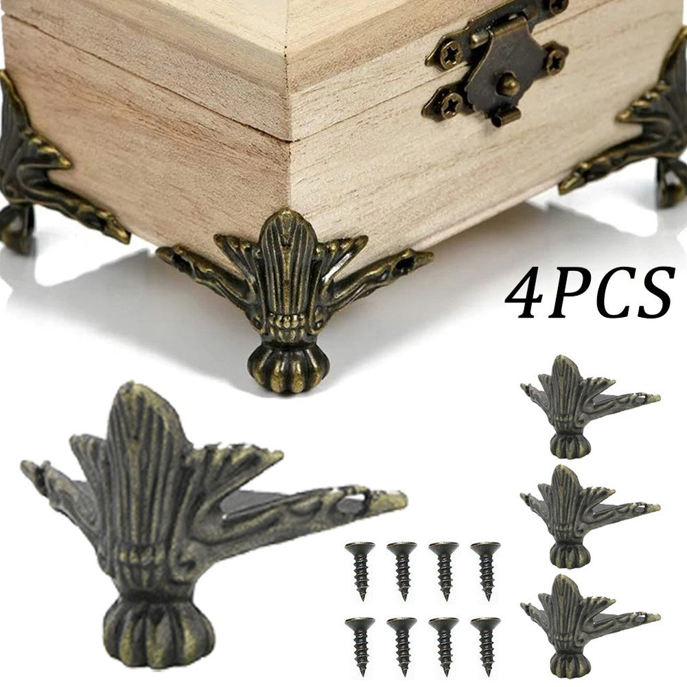 Wooden Box Corner Protector Legs