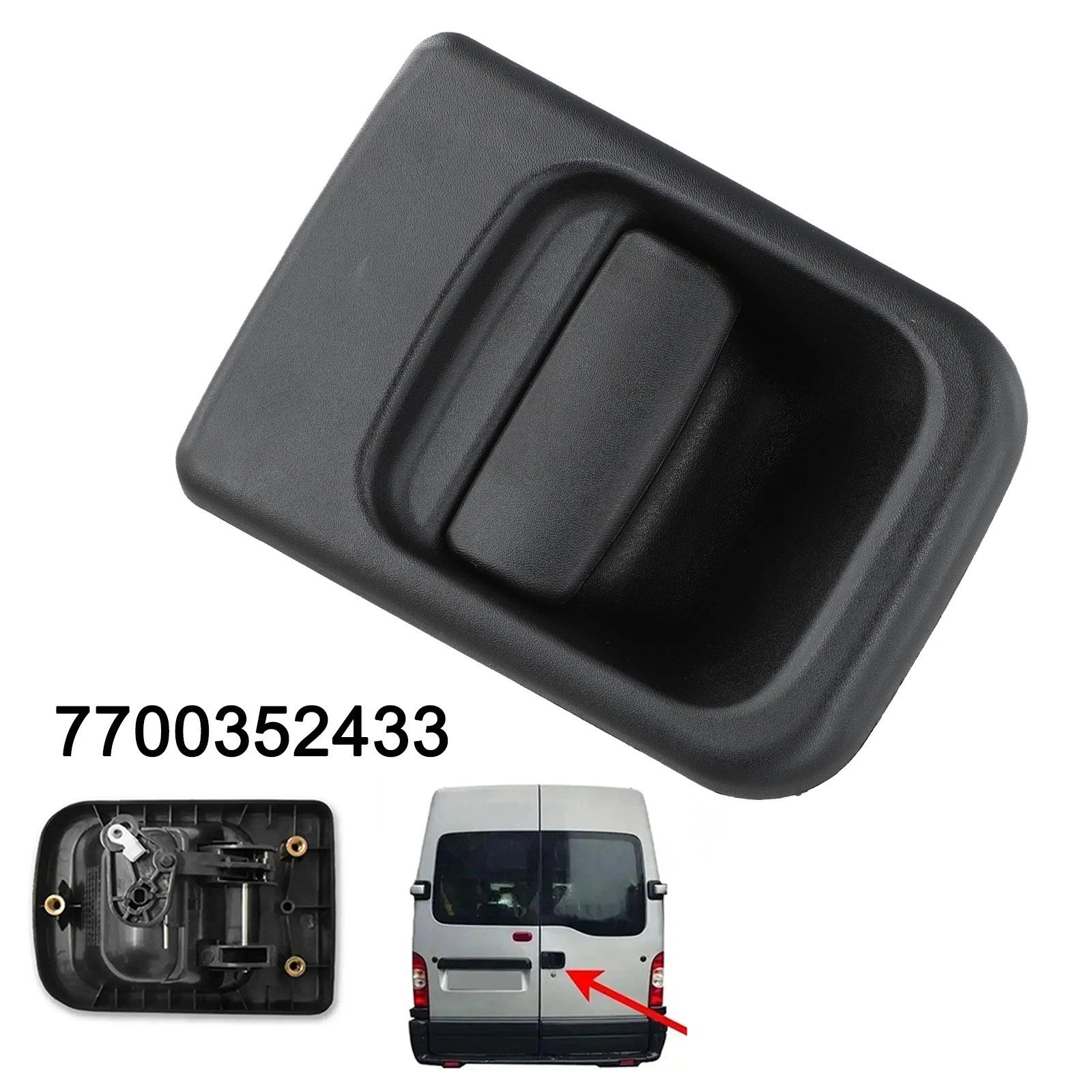 For Renault Master And For Movano Tailgate Handle 7700352433 With