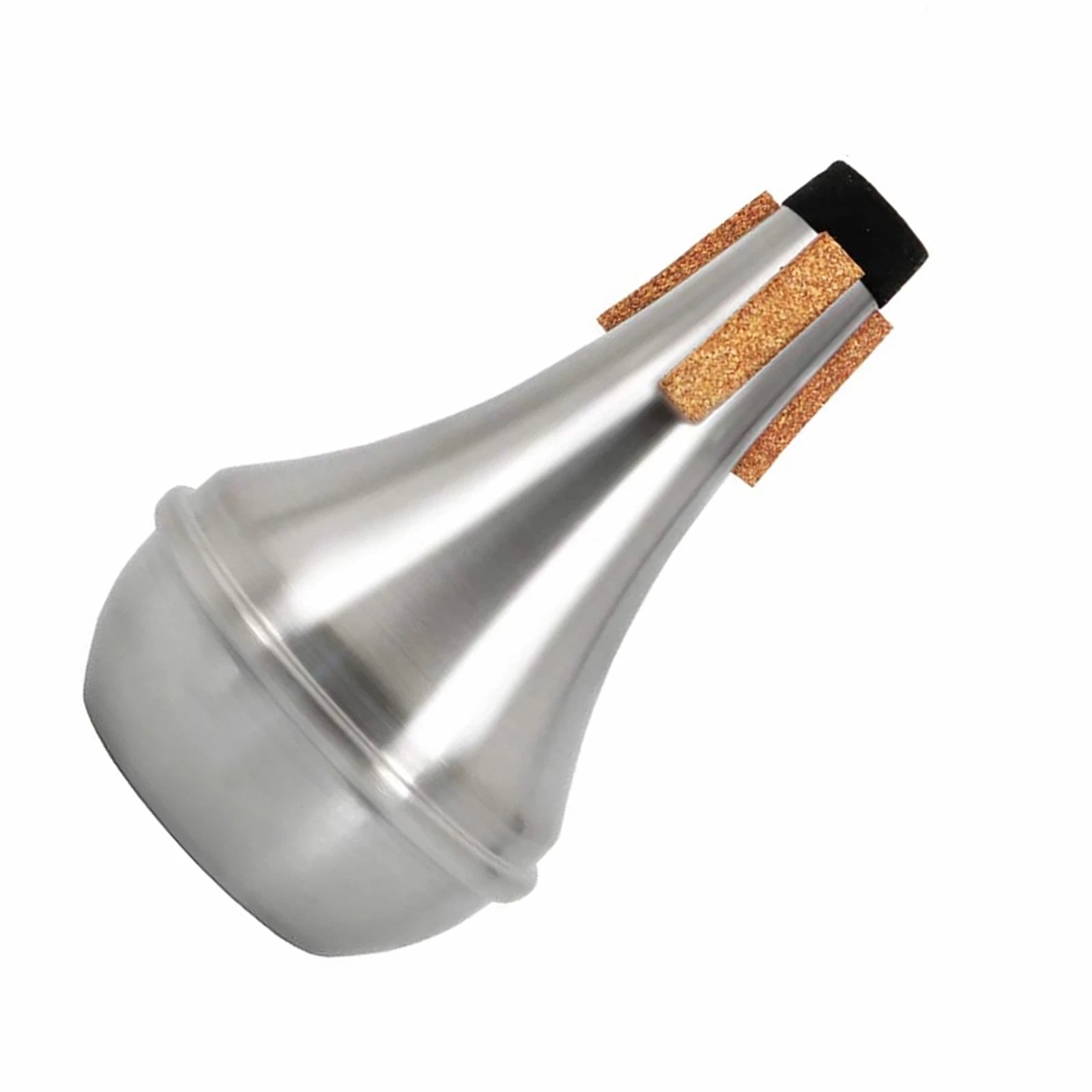 Lightweight Aluminum Practice Trumpet Straight Mute Silencer Sordine