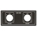 Blank Switch Panel Battery 12 1/8 Inch by Sea Ray