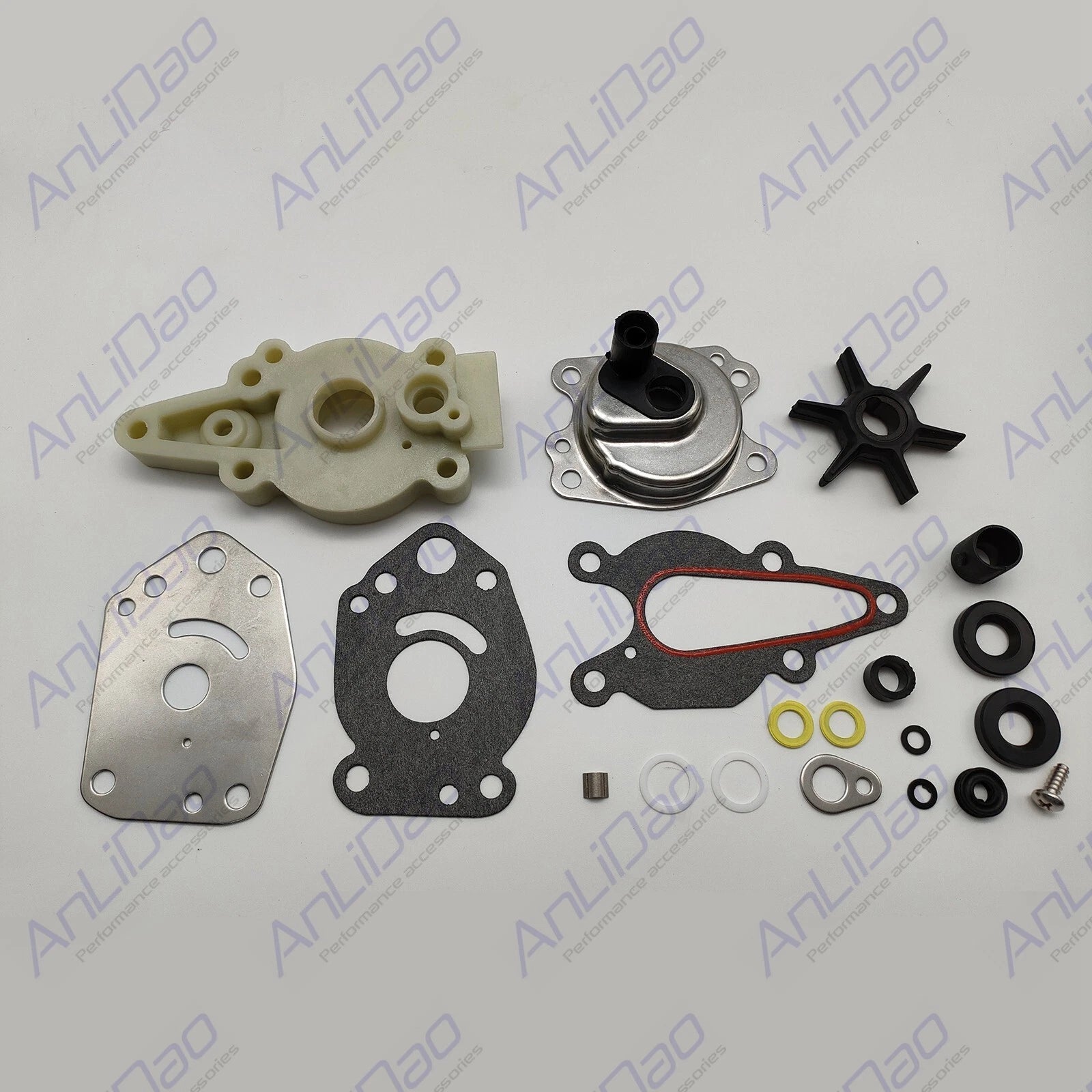 Fit Mercury Mariner 2&4 Stroke 6 8 9.9 15hp Water Pump Impeller Kit