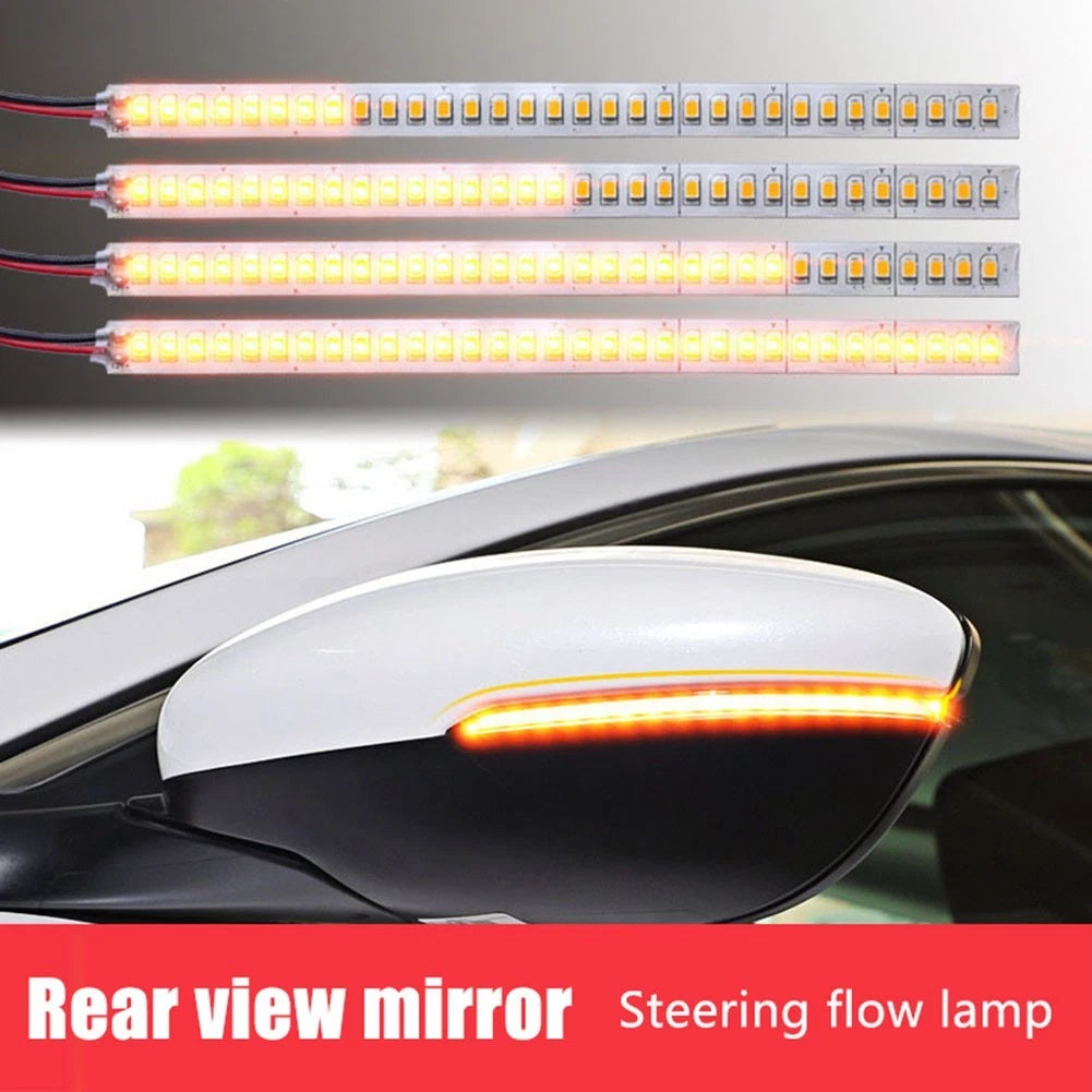 Led Flowing Turnsignal Lamp For 14cm/18cm Car Rearview Mirror