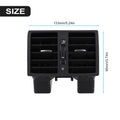 For Touran 2004 2015 Black Rear Ac Air Conditioning Outlet Vent