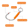 Hand Tied Hooks Lure Jigging Fine Hook Tip