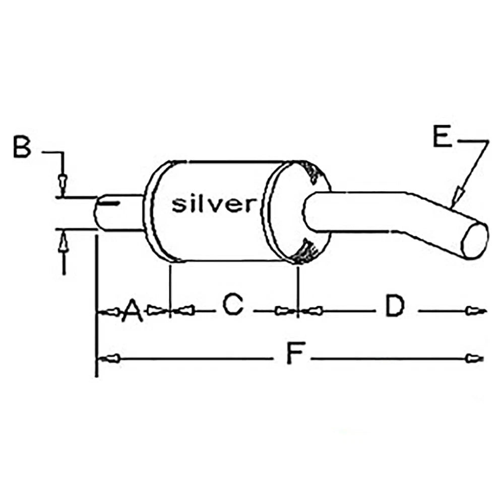 Muffler Fits 715 401776r1