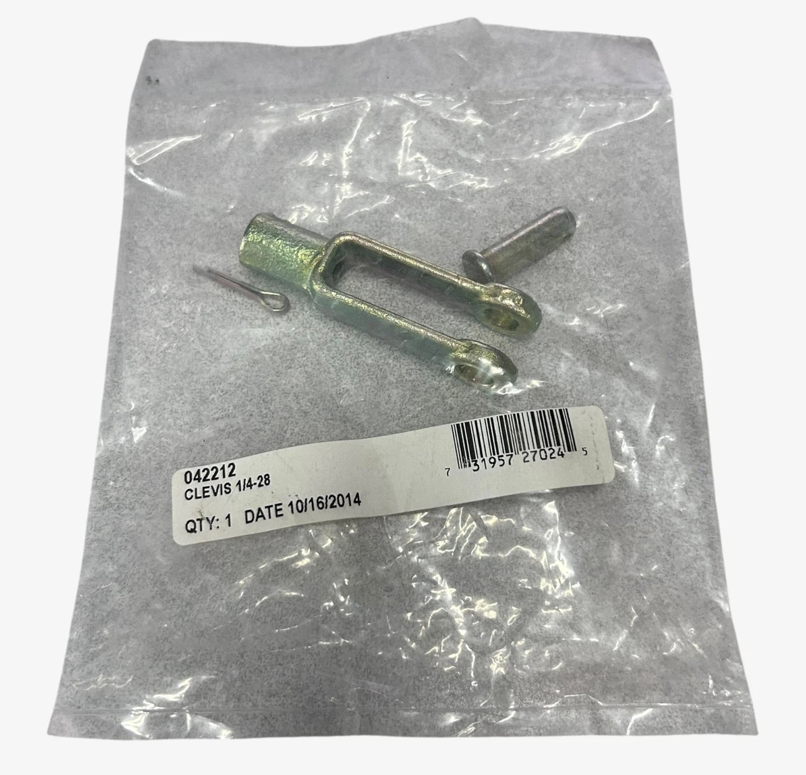 Teleflex 042212, Control Cable Clevis Pin Assembly, | Hook & Hull Co