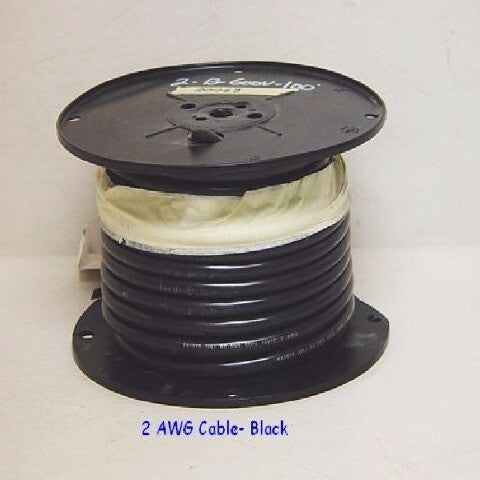 Boat Wire Cable 2 AWG Black 600 V
