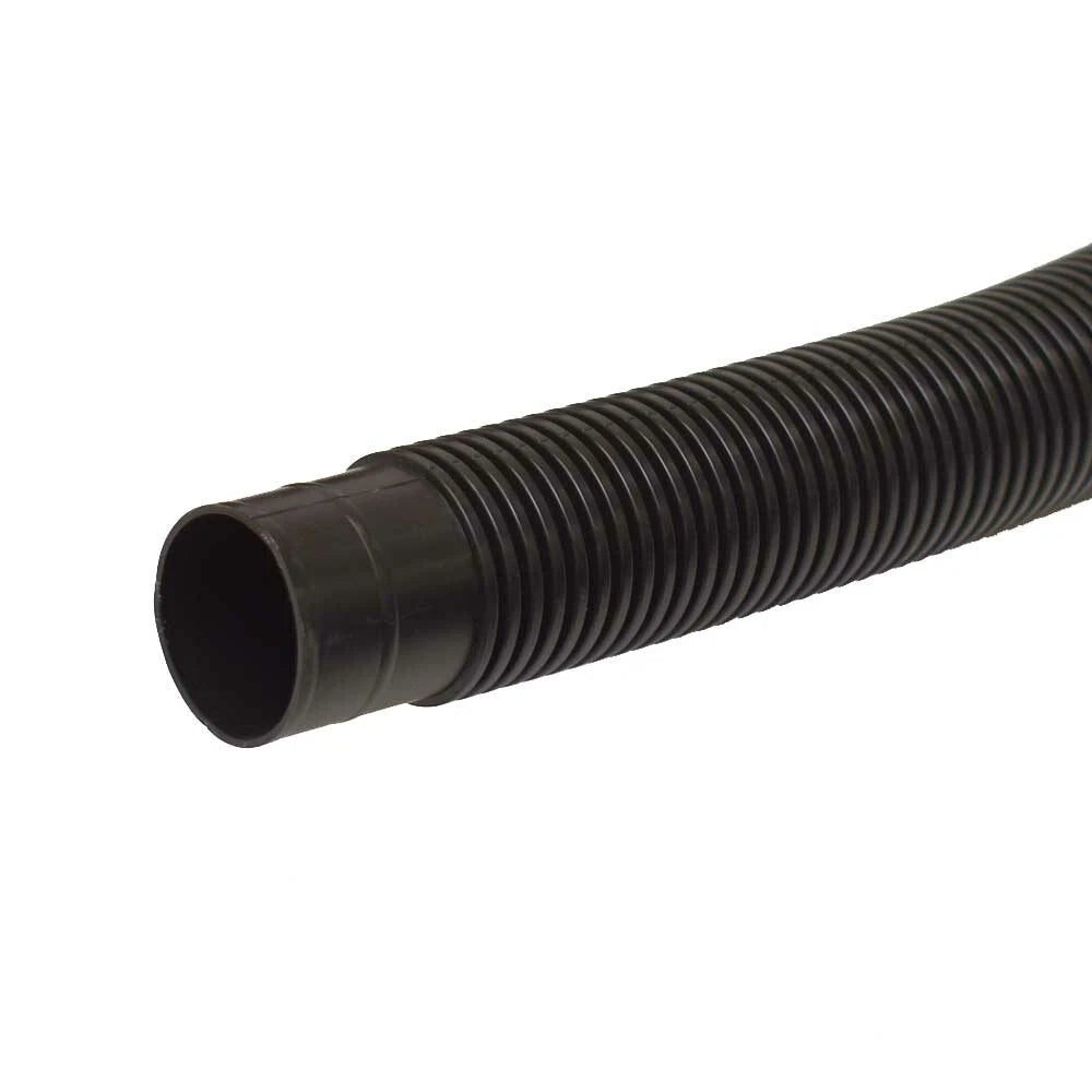 Trident Boat Bilge Hose 121-1146 | 1 1/4 Inch X 50 Ft Black Cuffed