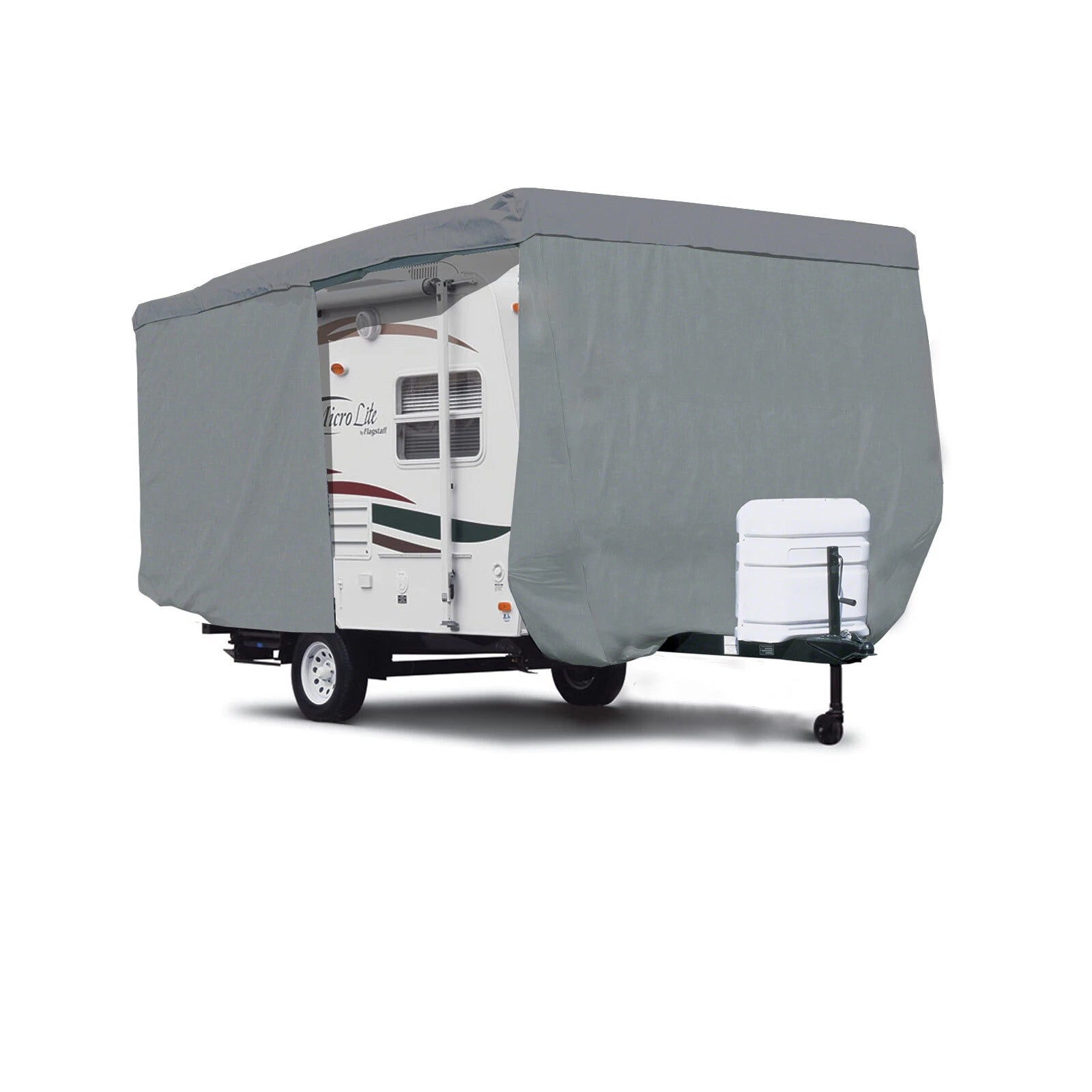 Deluxe Dutchmen Kodiak Express 186e Travel Trailer Cover W/ Zipper