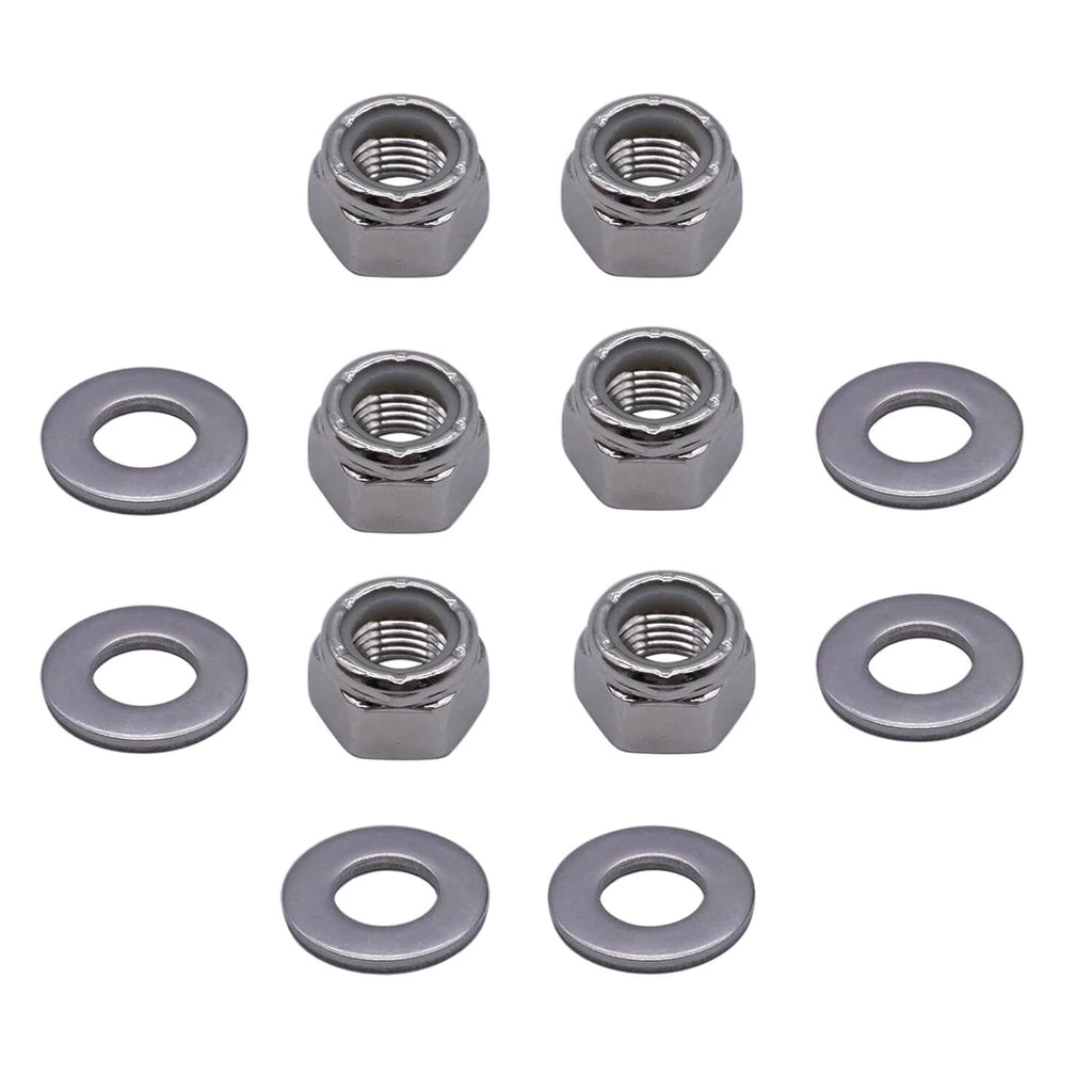 6 Packs Install Hardware Nut & Washer Kit for Mercury Marine