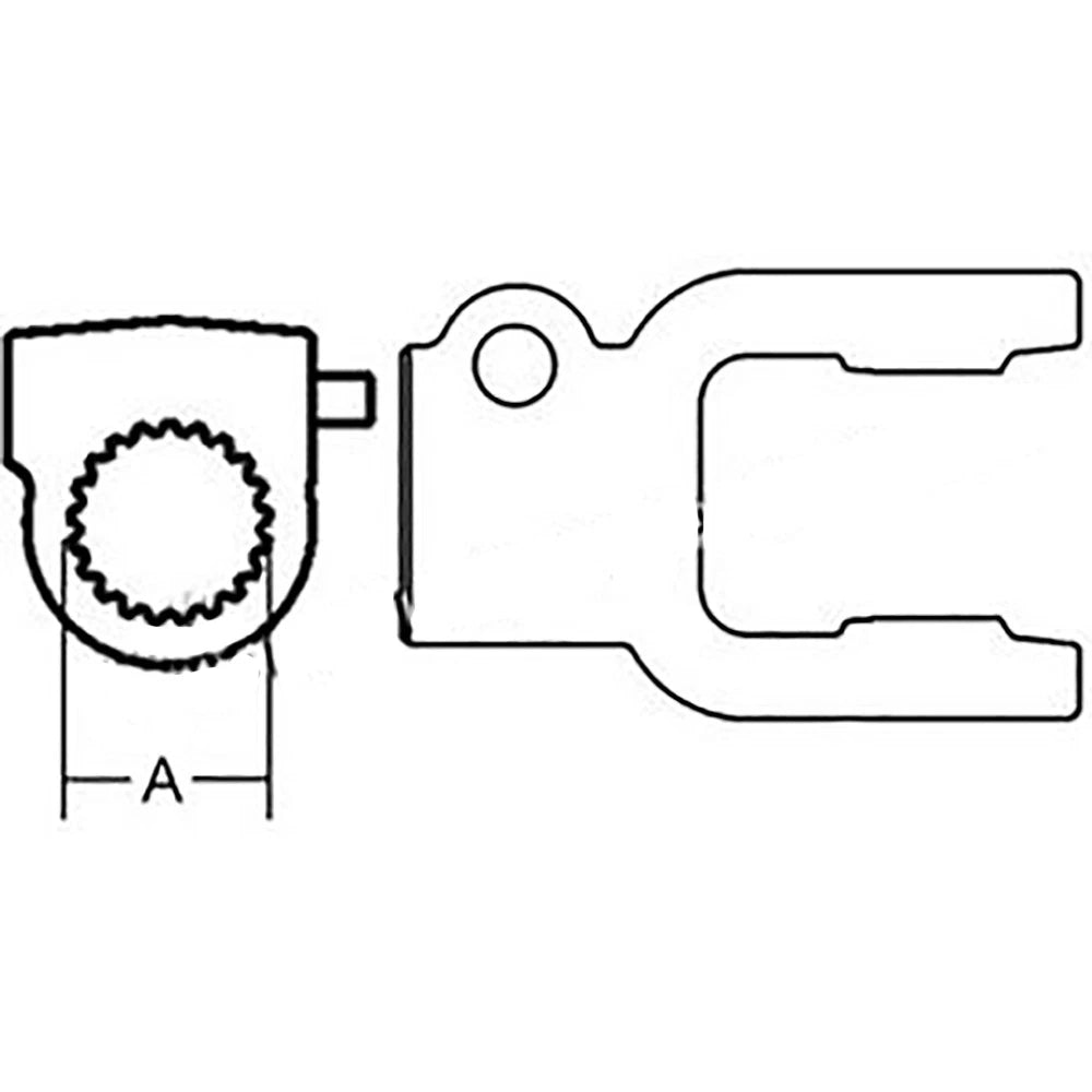Yoke 278812 Fits Walterscheid 2200