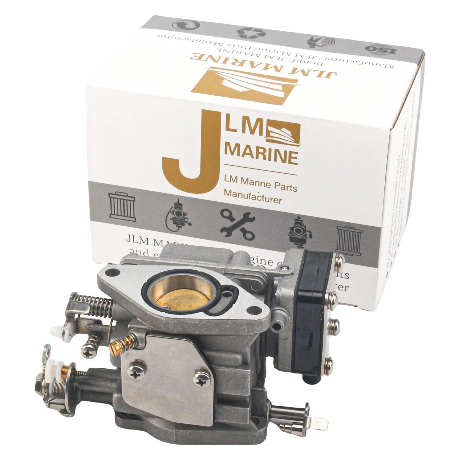 Carburetor 3303-803687a1 803687a1 For 9.9hp 15hp 18hp 2-str Outboard