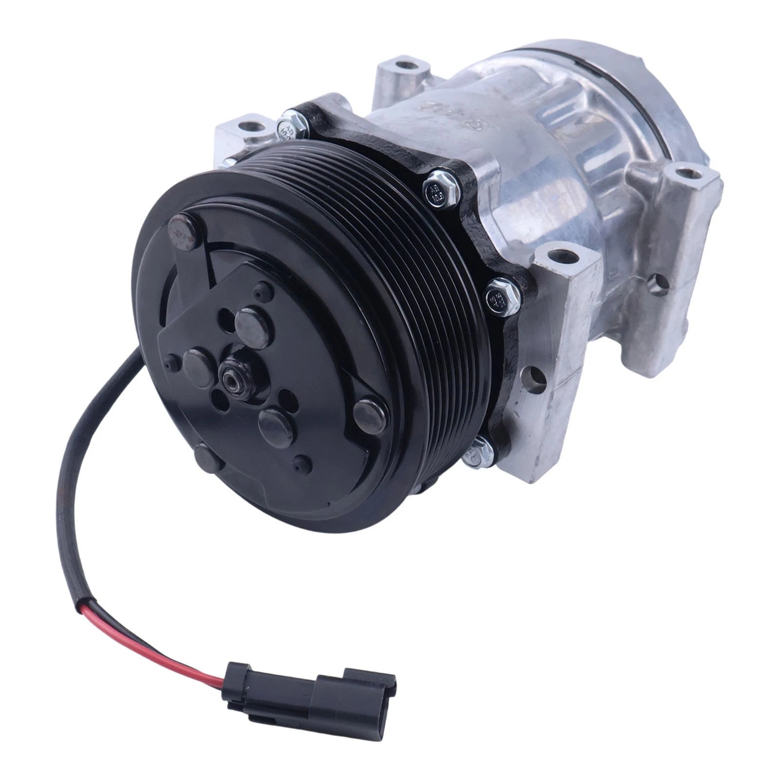 12V Sd7h13 A/c Compressor 332/x9269 For Jcb Skid Steer Loaders 225