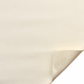 Knit Back Faux Leather Vinyl Boat Off White