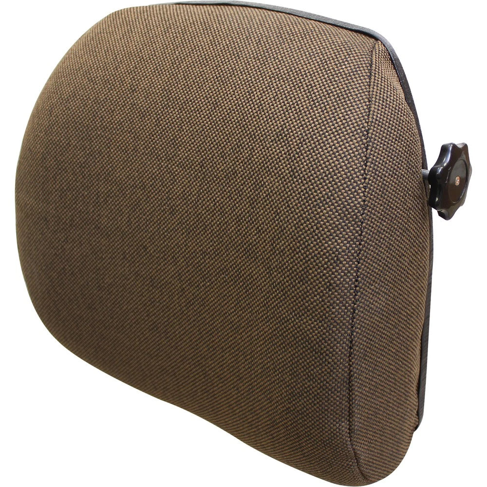 Amspjd47b Seat Back With Lumbar Adjustment, Brown Fabric