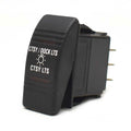 Carling On-Off-On Contura III Boat Rocker Switch | CTSY/DOCK 7 SpadeOp