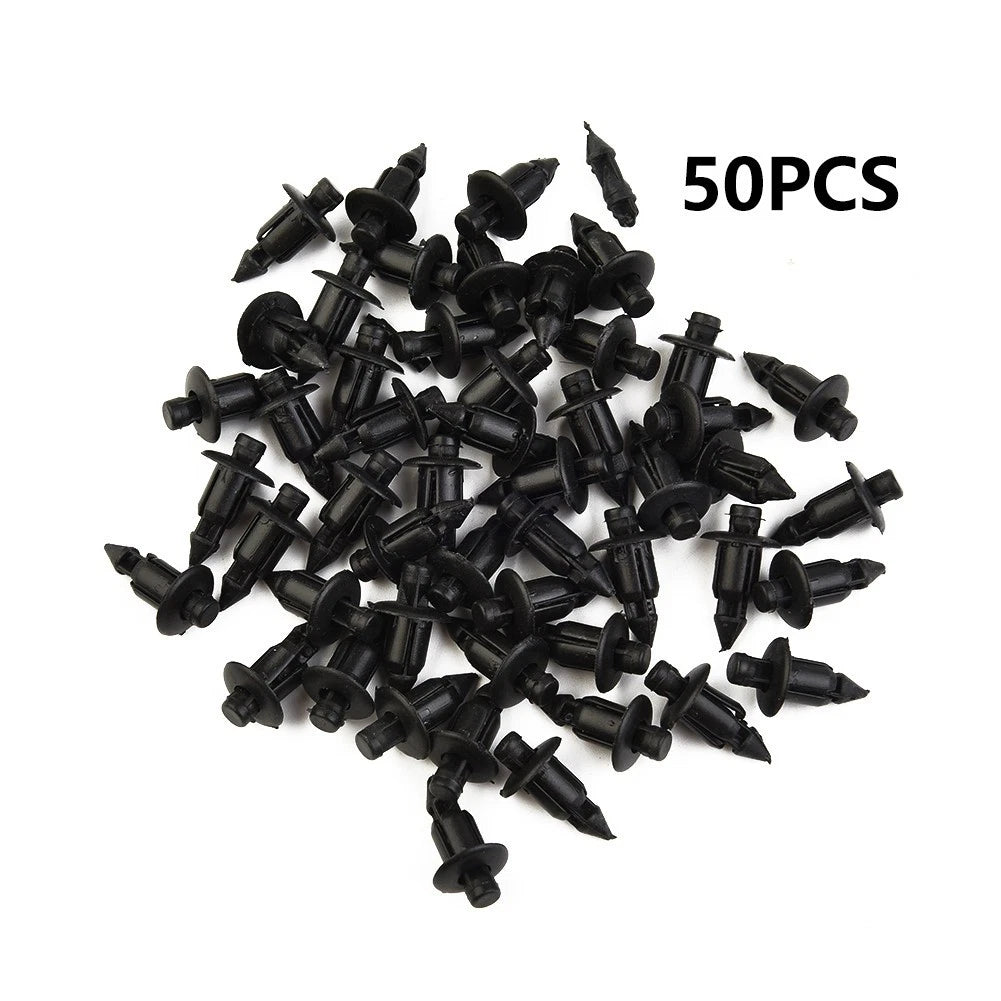 6mm Motorcycle Fairing Trim Plastic Push Fit Rivet Clips For-suzuki