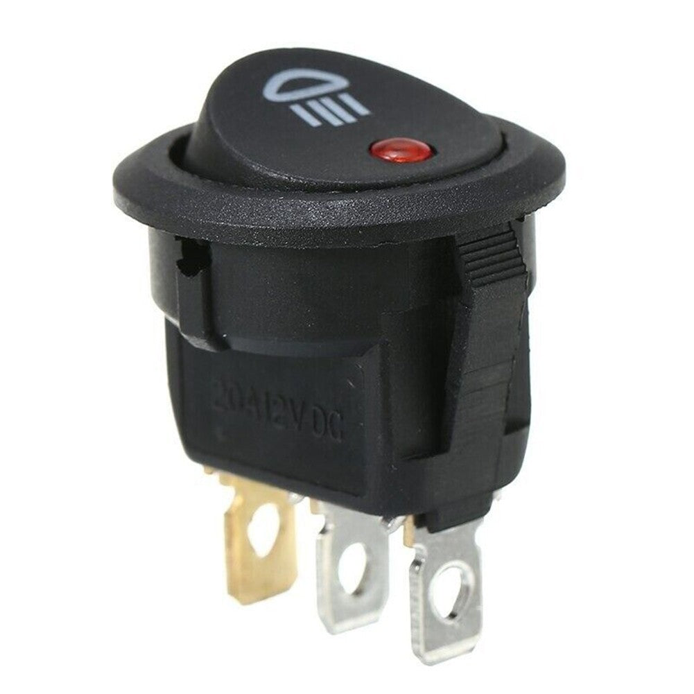 On Off Rocker Switch 23mm 12V DC