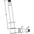 3389319 Left Hand Lh Spindle Fits Deutz Tractor D4006 D4506 D5206