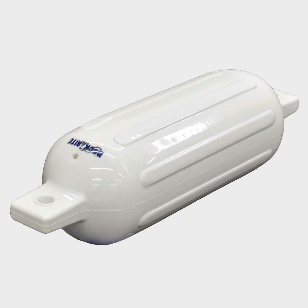 Dock Rite Boat Fender Bumper 5 1/2 x 20 Inch White Ribbed Vinyl by Dock Rite