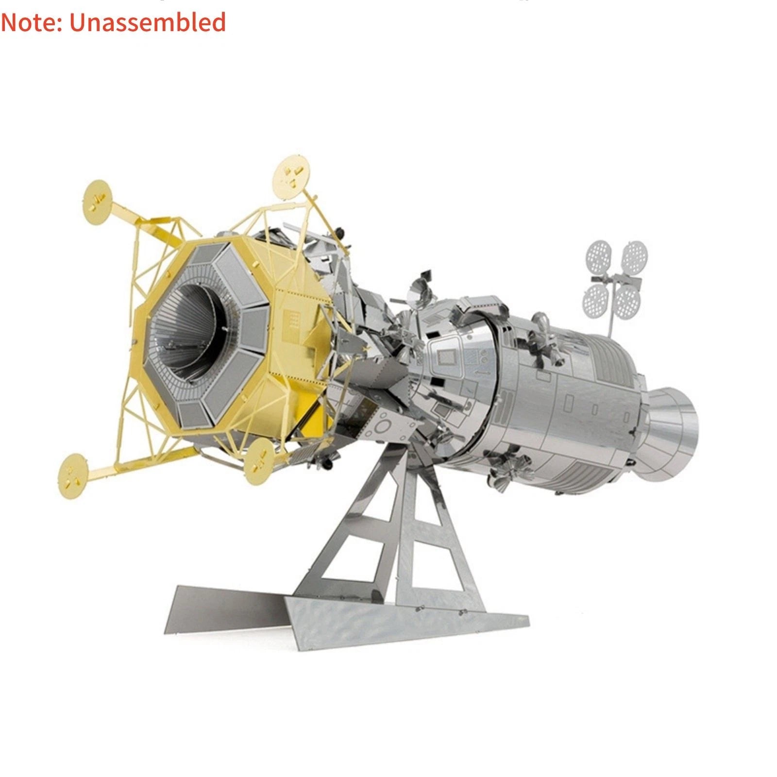 1/48 Scale Usa Apollo Csm With Lunar Module Simulation Unassembled