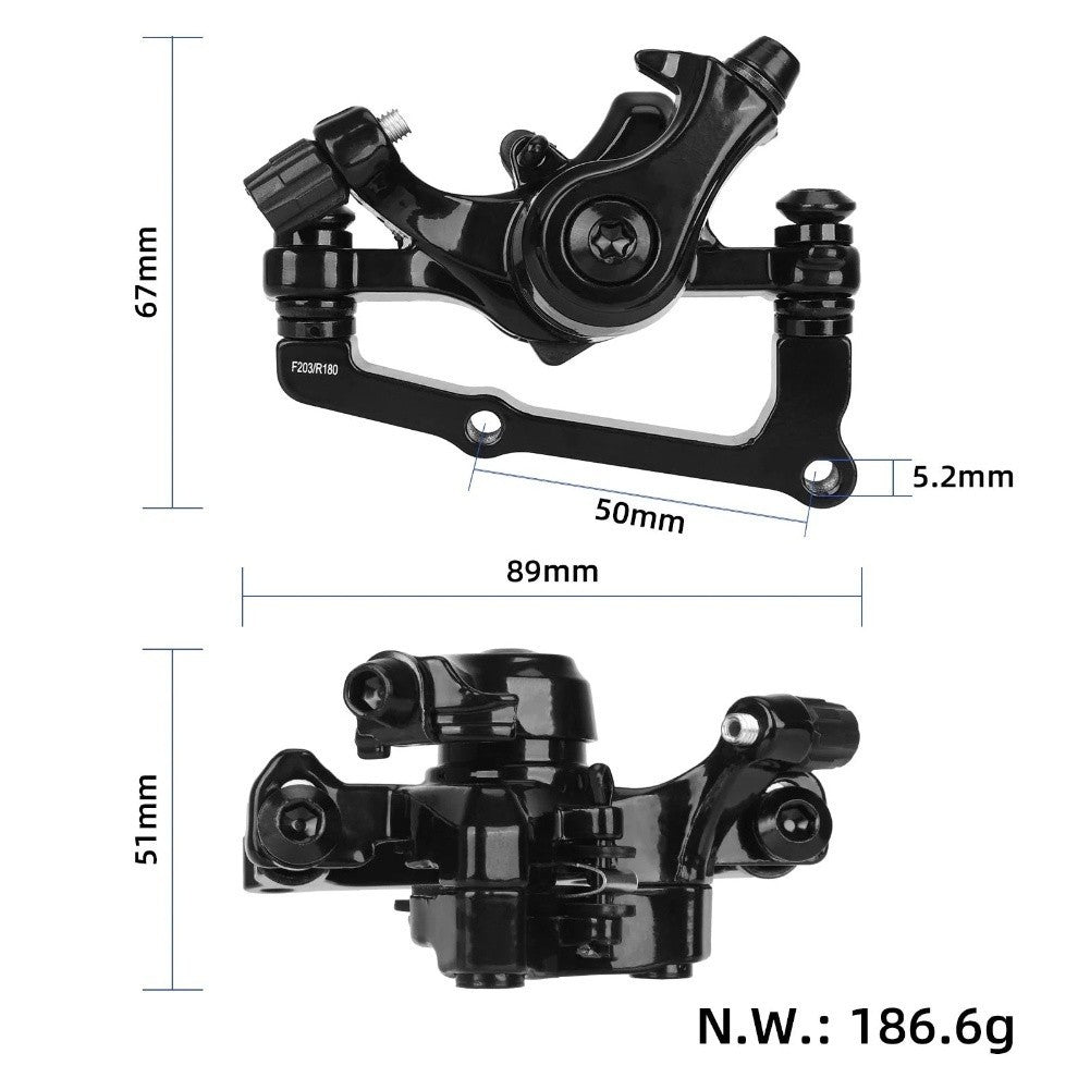 Bicycle Disc Caliper Upgrade