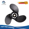 9 X 9 Aluminum Outboard Propeller For Mercury 6-15hp 8 Tooth