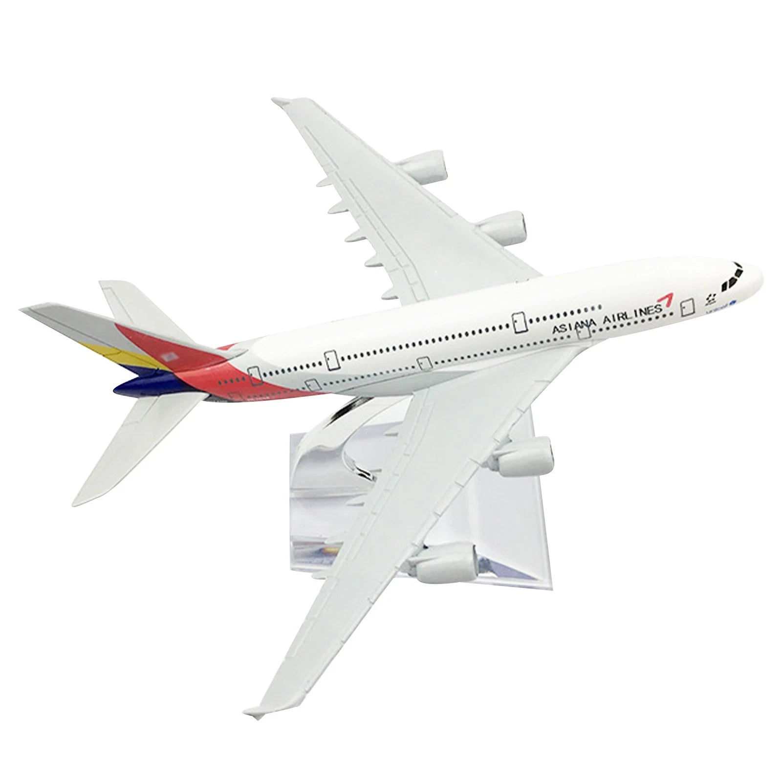 1:400 16cm Asiana Airlines A380 Plane Metal Airplane Plane Alloy