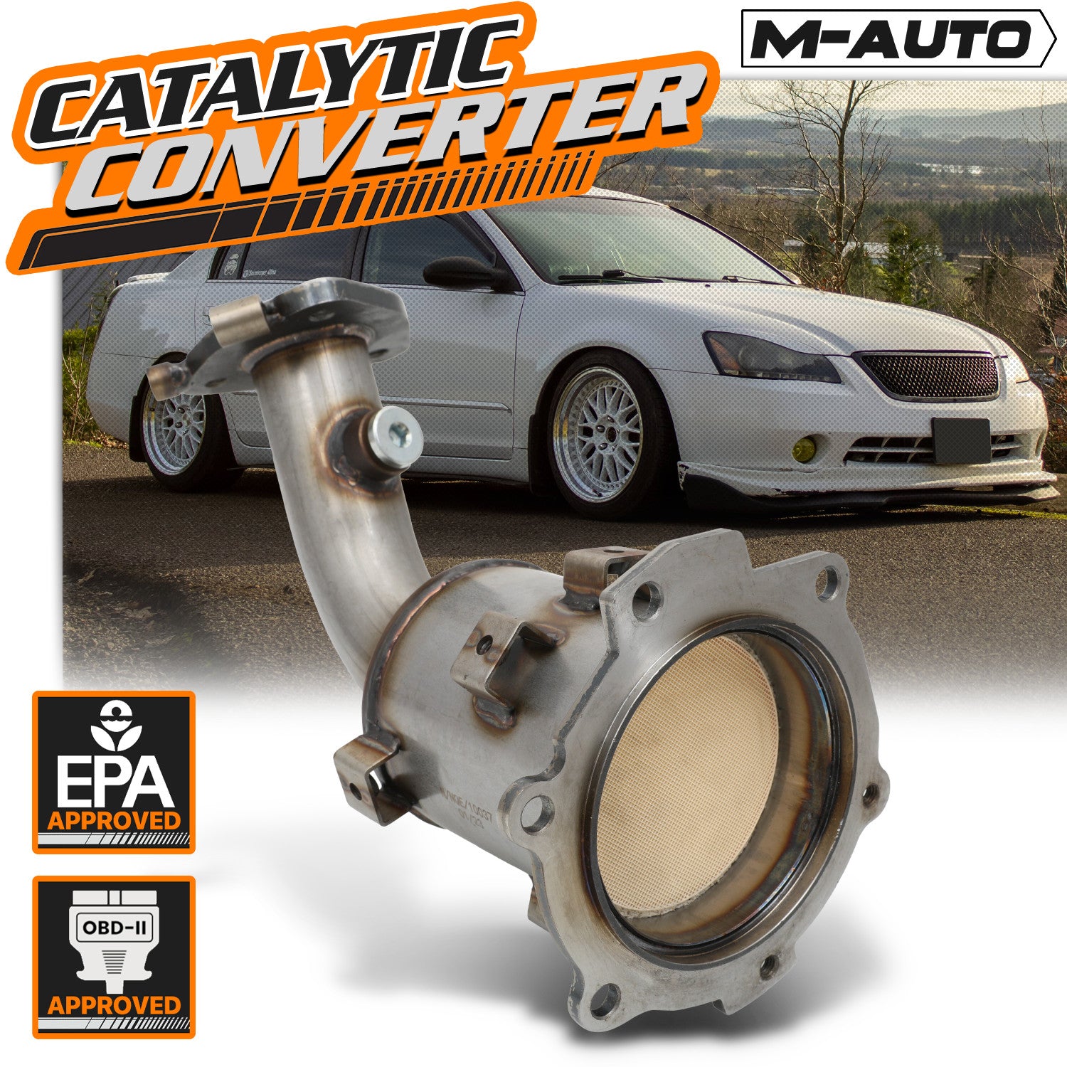 Exhaust Catalytic Converter for Maxima/Altima/Murano