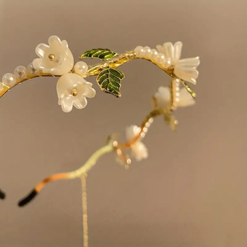 Linglan Flower Headband Stylish Hair Accessory