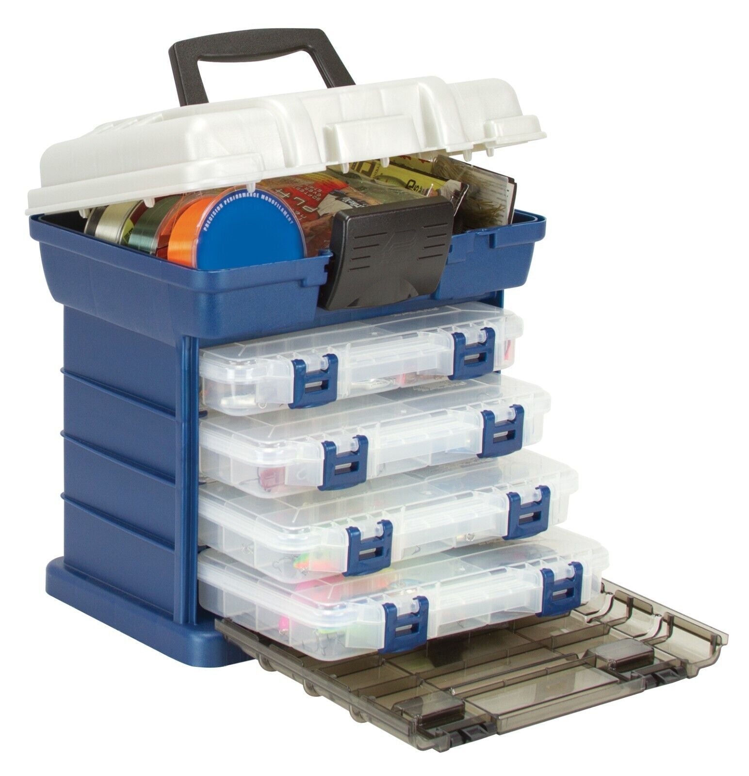Plano 4-By Rack System Fishing Tackle Storage Box by Plano